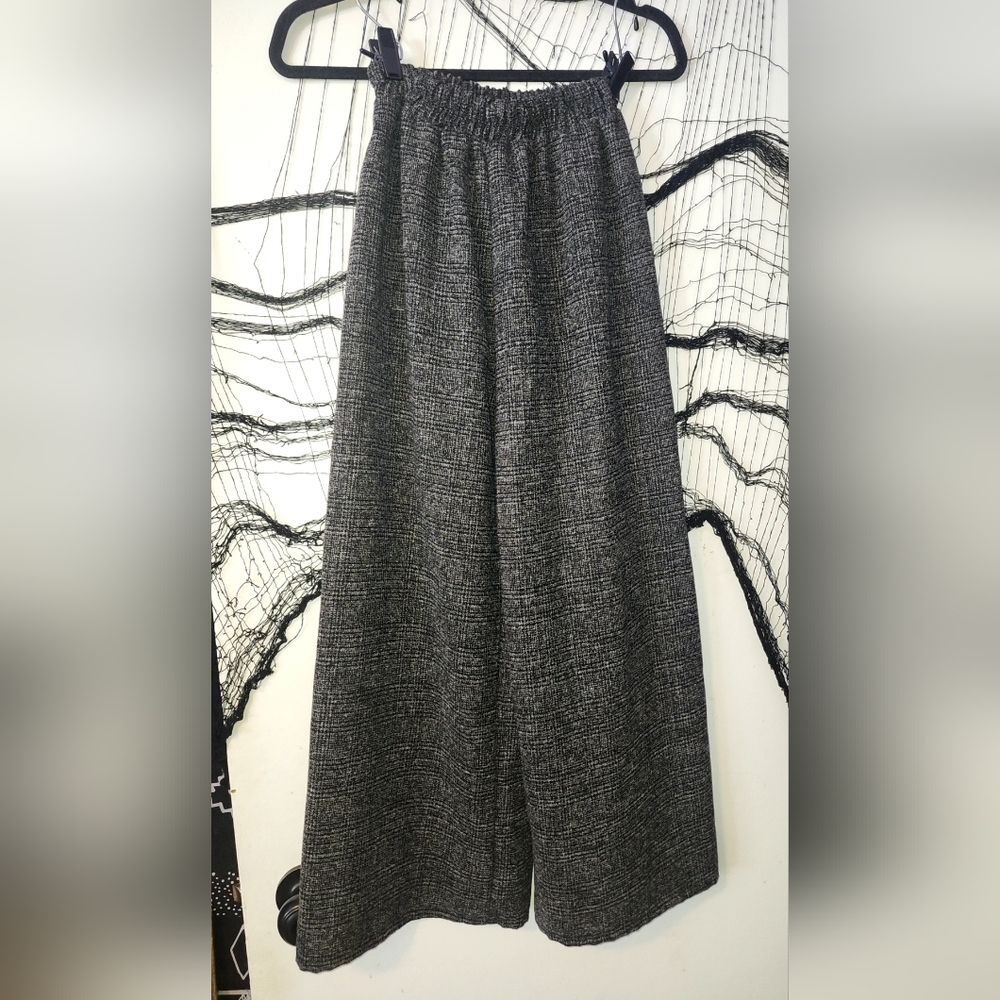 ✨️Elegant Charcoal Wide-Leg Pants✨️